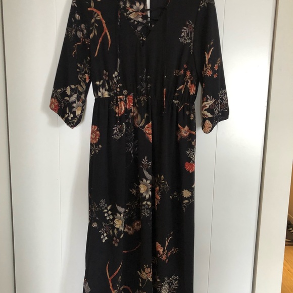 Dex floral midi dress - Picture 3 of 4